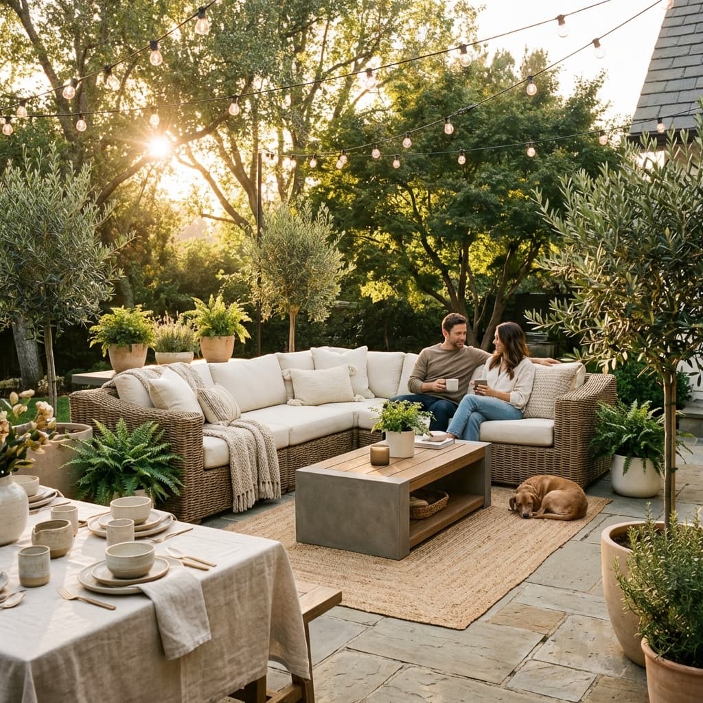 Outdoor living space