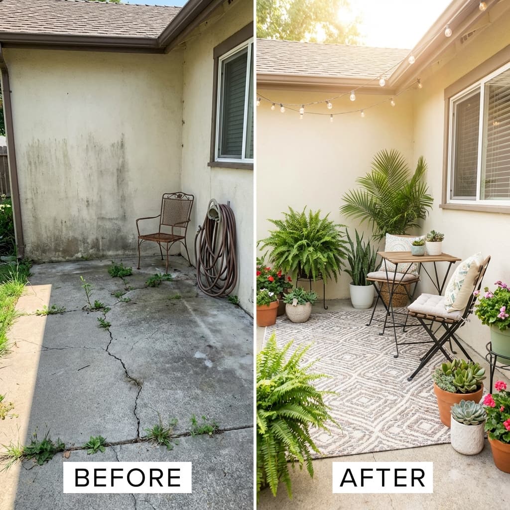 Outdoor living space