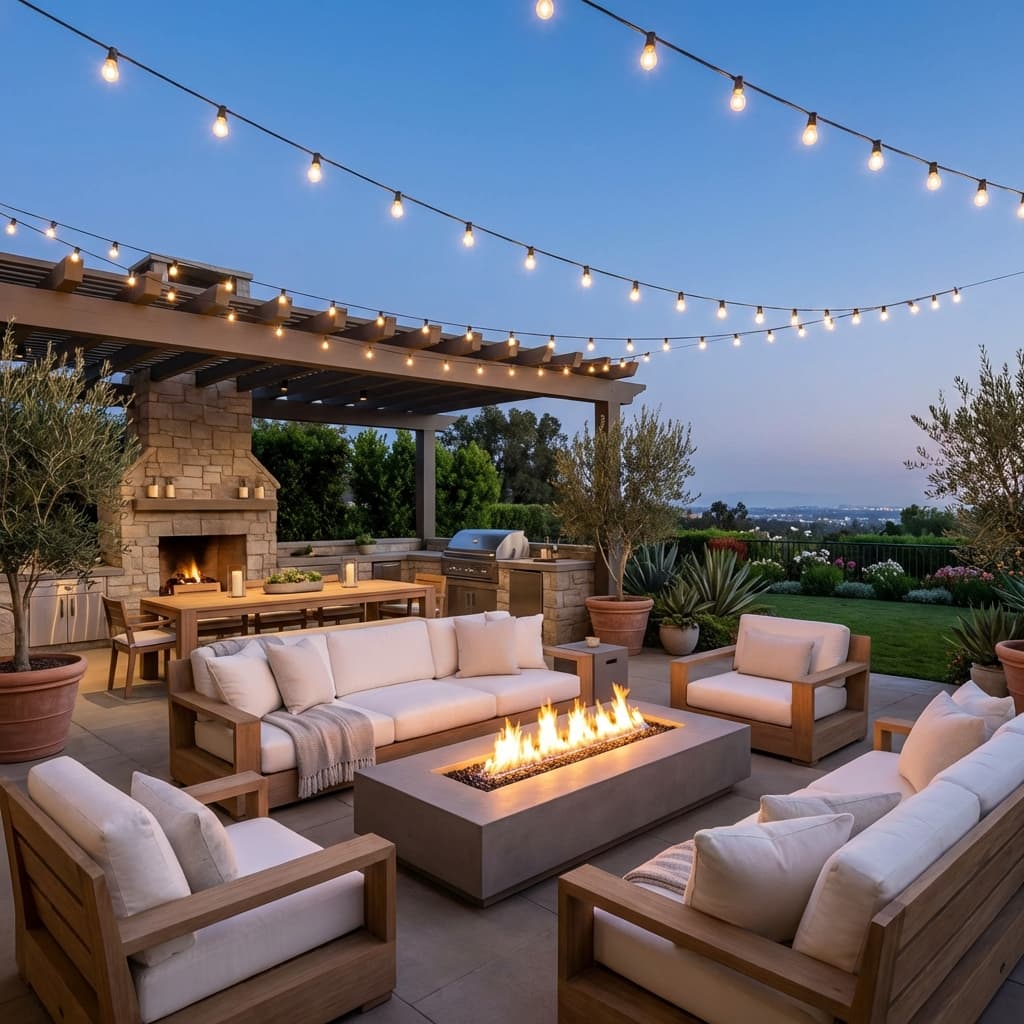 Outdoor living space