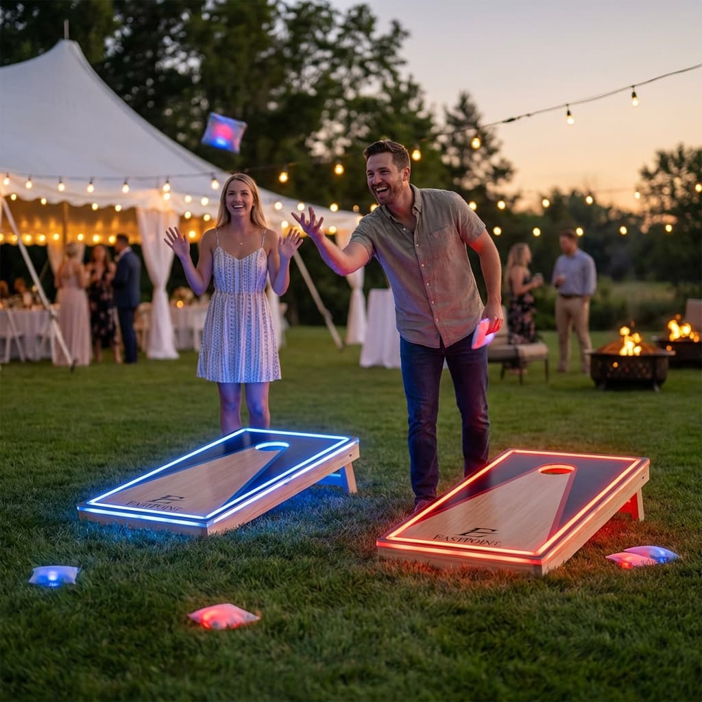 EastPoint Light-Up Cornhole