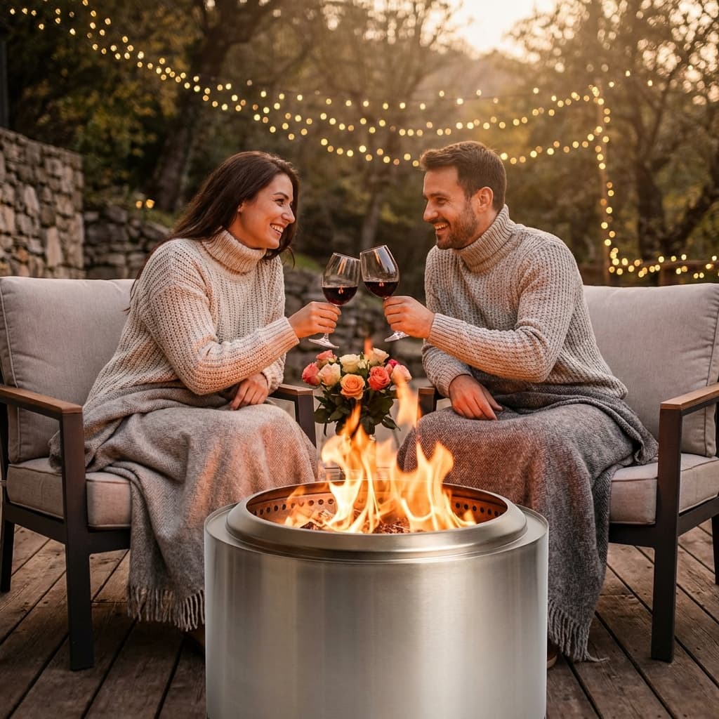 39" Fire Pit with Storage